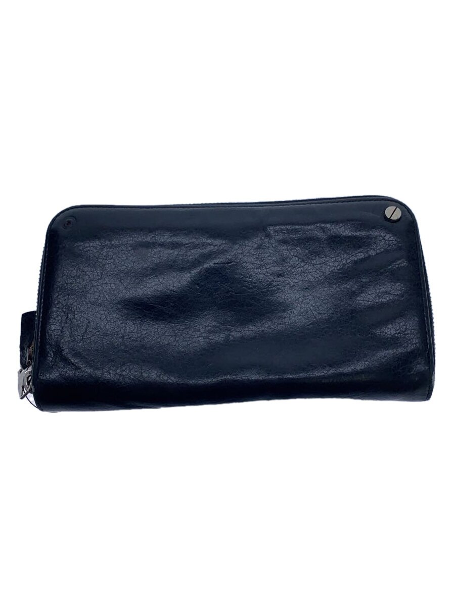 【中古】BALENCIAGA◆長財布/レザー/BLK/メンズ/286092.1000.H.527546【服飾雑貨他】