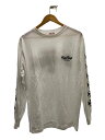 【中古】PORKCHOP◆長袖カットソー/M/WHT/メンズ【服飾雑貨他】(4)