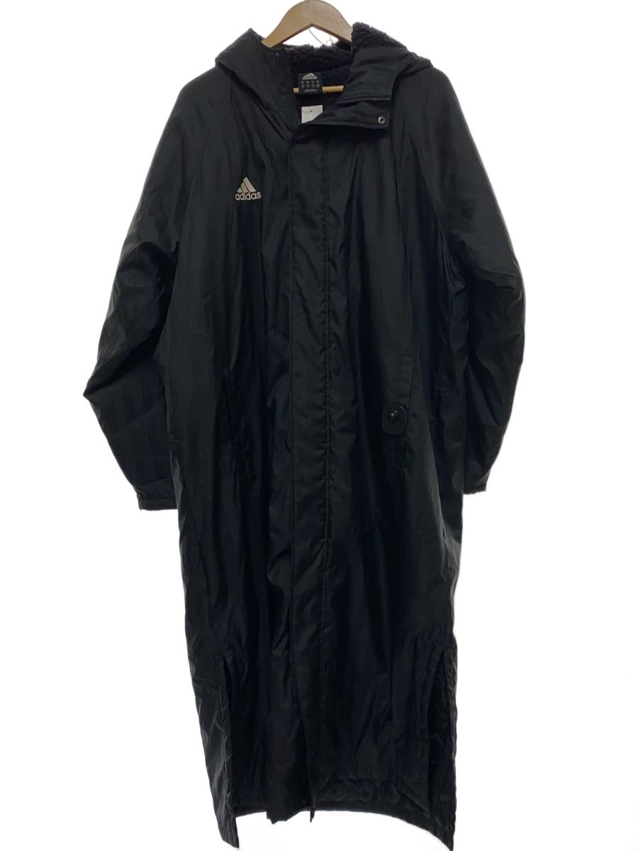 【中古】adidas◆スポーツウェアー/M/BLK/JD1021/ベンチコート【スポーツ】