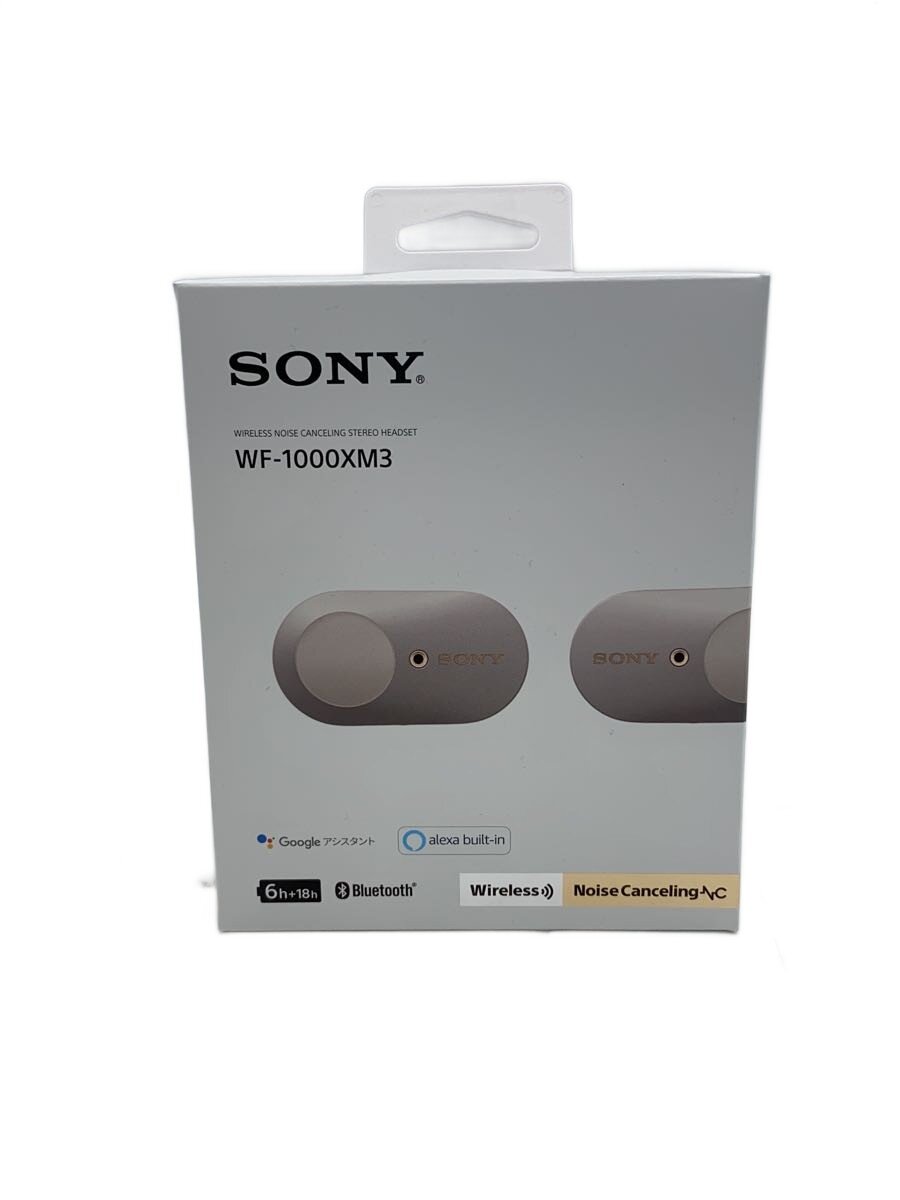 【中古】SONY◆イヤホン・ヘッドホン WF-1000XM3 (S) [プラチナシルバー]//【家電・ビジュアル・オーディオ】