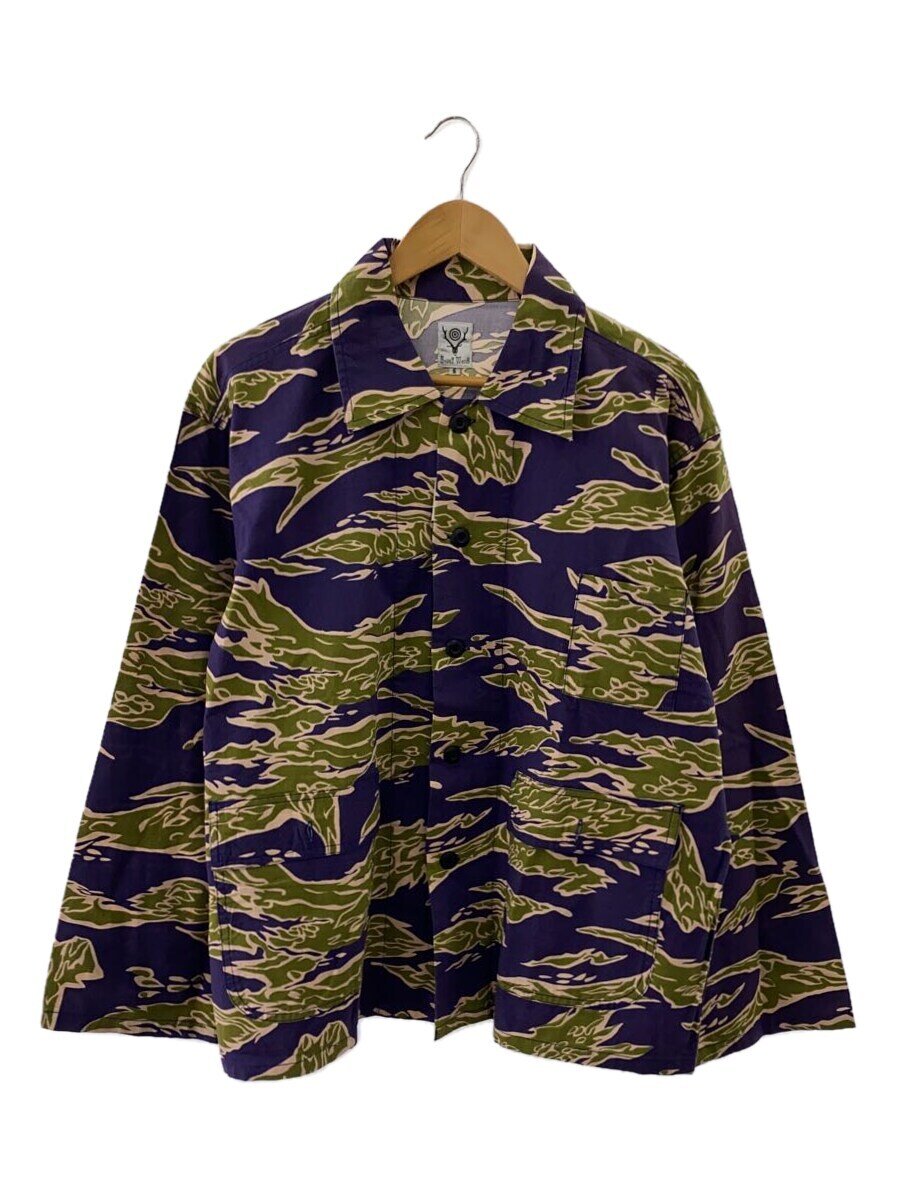 【中古】South2 West8(S2W8)◆長袖シャツ/S/コットン/PUP/IN877【メンズウェア】
