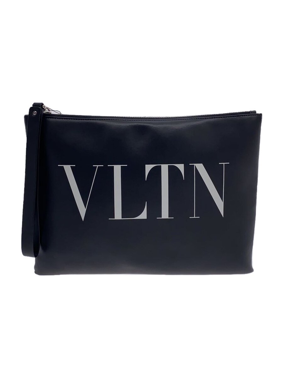 Rakuten - 【中古】VALENTINO◆VLTN/クラッチバッグ/セカンドバッグ/レザー/BLK/WY2P0483/イタリア製【バッグ】