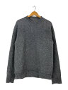 【中古】Maison Margiela◆5Gエルボーパッチプルオーバーニットセーター/ニット・セーター/M/ウール/グレー/SI1GP0001【メンズウェア】