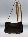 【中古】LOUIS VUITTON◆1)ポシェット・アクセソワール_モノグラム・キャンバス_BRW/PVC/BRW/総柄【バッグ】