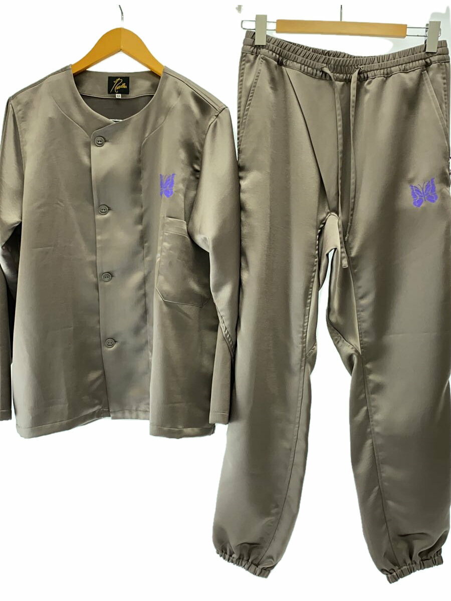 【中古】Needles◆セットアップ/XS/ポリエステル/KHK【メンズウェア】