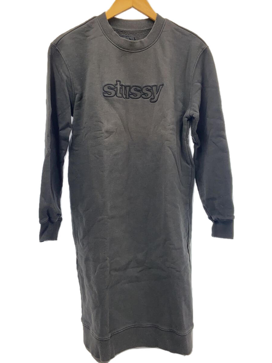 【中古】STUSSY◆ロゴ/スウェット/長