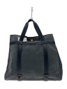 【中古】Cisei◆トートバッグ/レザー/SLV/アルカンターラレザー//【バッグ】(4)
