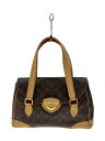 【中古】LOUIS VUITTON◆ビバリーGM_モノグラム・キャンバス_BRW/PVC/BRW/M40120【バッグ】