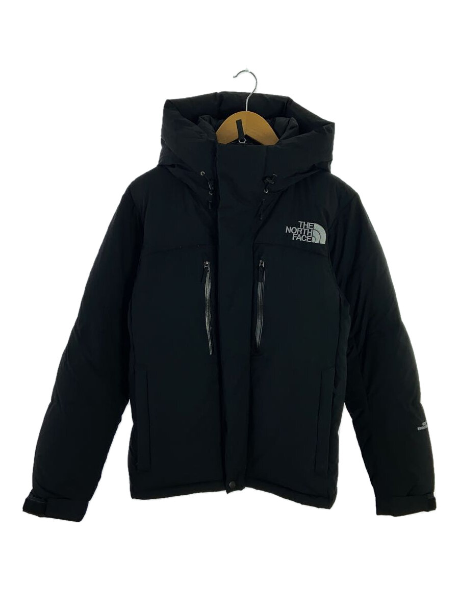 【中古】THE NORTH FACE◆BALTRO LIGHT JACKET_バルトロライトダウンジャケット/M/ナイロン/BLK/無地【メンズウェア】