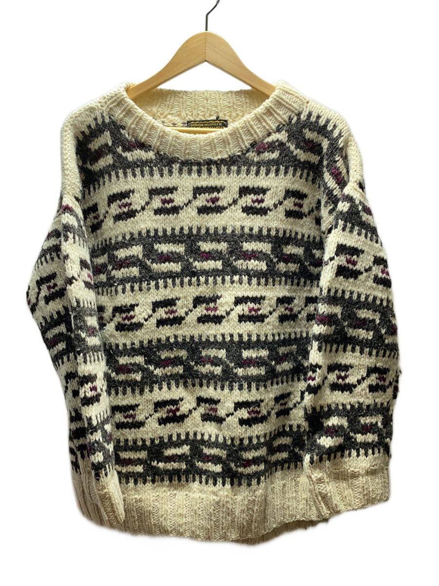 【中古】rey wear/ニット・セーター(厚手)/エスニック柄【メンズウェア】