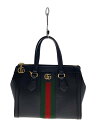 【中古】GUCCI◆オフィディアGG/ハンドバッグ/レザー/BLK/547551【バッグ】