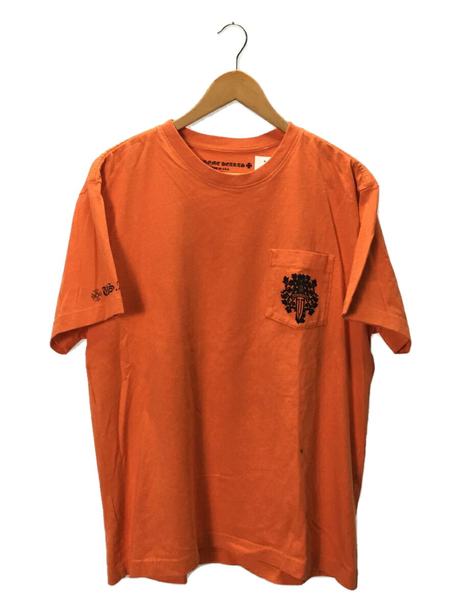 【中古】CHROME HEARTS◆VINE DGR T-SHIRT/ダ