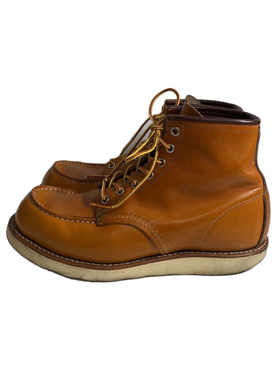 【中古】RED WING◆Irish Setter 6-inch Moc/復刻犬タグ/25.5cm/BRW/9875【シューズ】