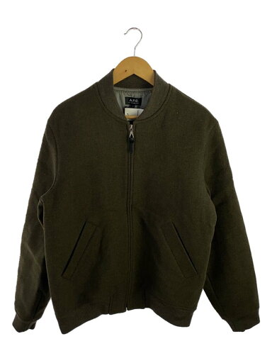 【中古】A.P.C.◆ブルゾン/L/ウール/グリーン/24206-1-34902【メンズウェア】 【中古】A.P.C.◆ブルゾン/L/ウール/グリーン/24206-1-34902【メンズウェア】