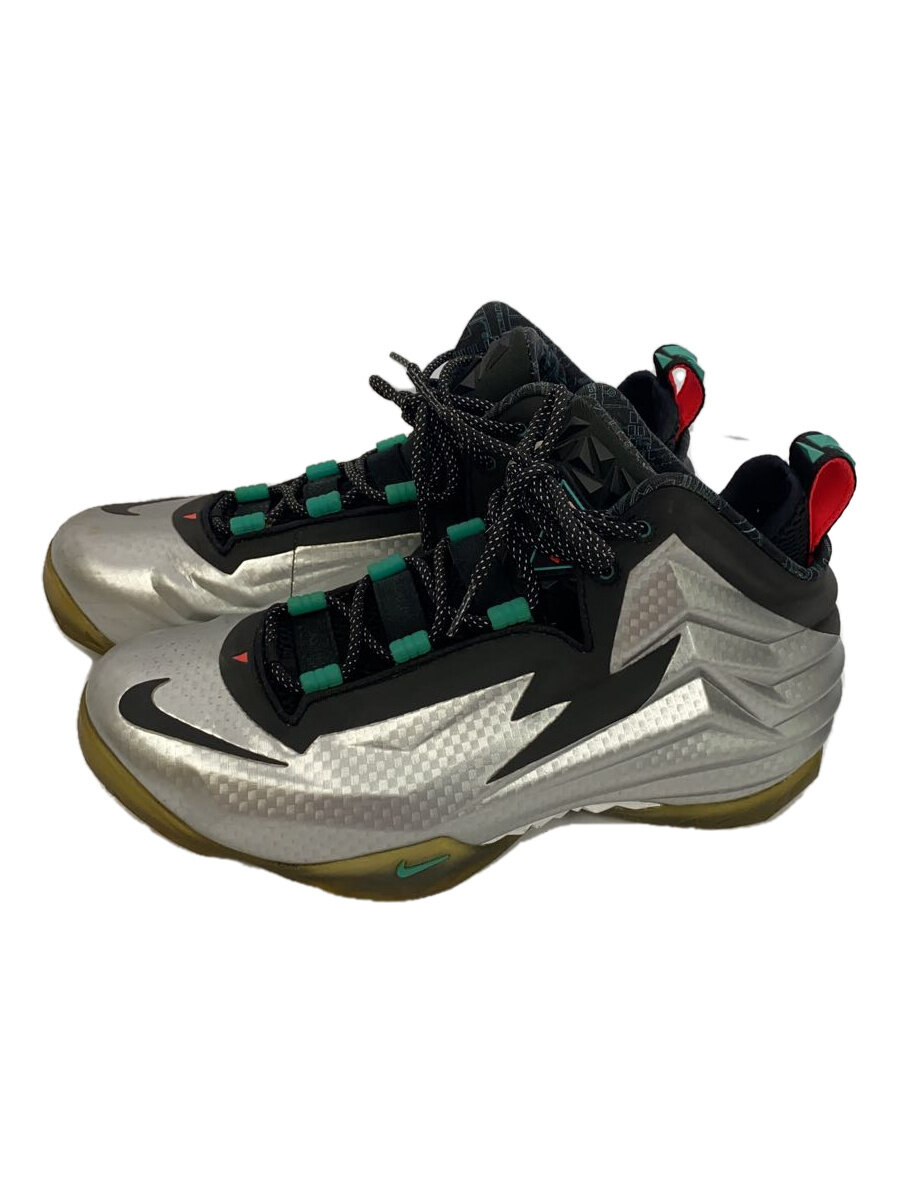 【中古】NIKE◆CHUCK POSITE/チャックポジット/シルバー/684758-001/27.5cm【シューズ】