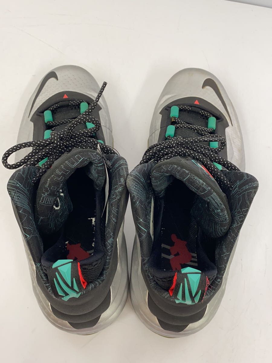 【中古】NIKE◆CHUCK POSITE/チャックポジット/シルバー/684758-001/27.5cm【シューズ】