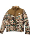 【中古】THE NORTH FACE◆ダウンジャケット/S/ポリエステル/マルチカラー/カモフラ/nf0a2vez【メンズウェア】