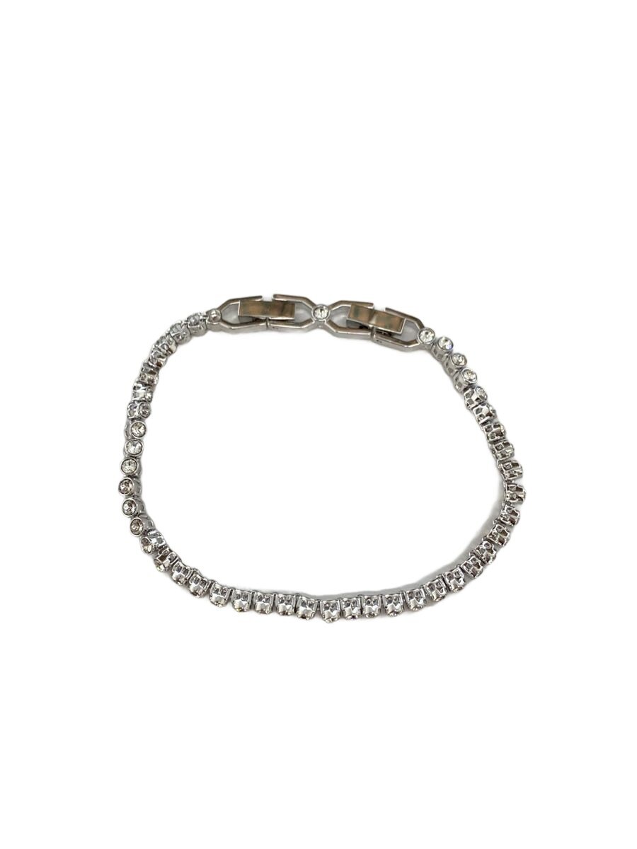 【中古】Swarovski◆Imber Emily Tennis/ブレスレット /1808960/ラウンドカット//【服飾雑貨他】
