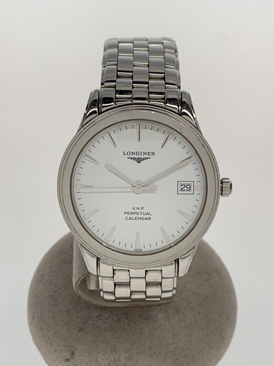 【中古】LONGINES◆クォーツ腕時計/ア