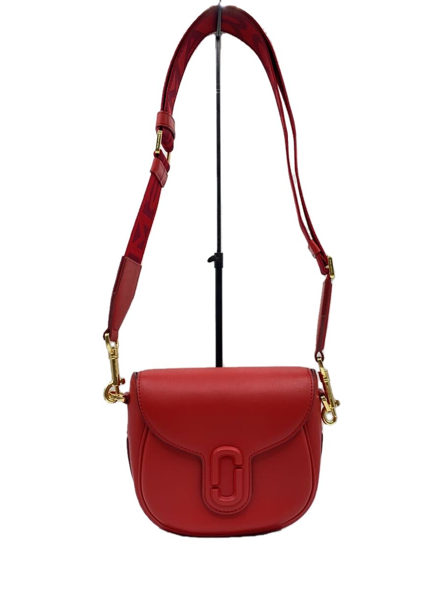 MARC JACOBS - 【中古】MARC JACOBS◆ショルダーバッグ/レザー/RED/無地/2S3HMS003H03【バッグ】