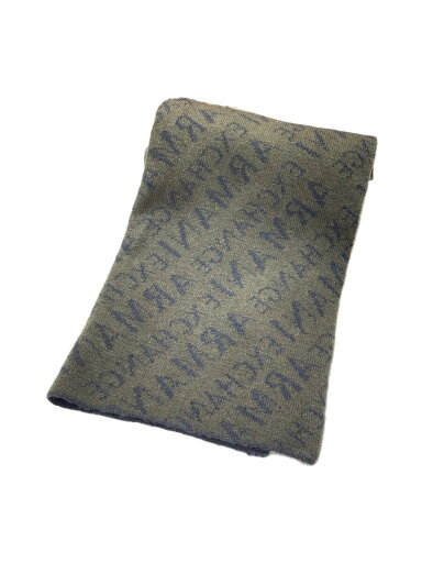 【中古】ARMANI EXCHANGE◆マフラー/ナイロン/KHK/総柄/メンズ//【服飾雑貨他】 【中古】ARMANI EXCHANGE◆マフラー/ナイロン/KHK/総柄/メンズ//【服飾雑貨他】