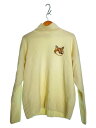 【中古】MAISON KITSUNE◆ニット・セーター(厚手)/M/ウール/CRM/JM00560KT1063//【メンズウェア】