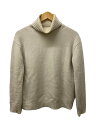 【中古】DRAWER◆7Gカシミヤタートルニット/ニット・セーター(厚手)/--/カシミア/IVO/6513-106-0859【レディースウェア】