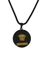 【中古】VERSACE◆ネックレス/--/BLK/メンズ【服飾雑貨他】