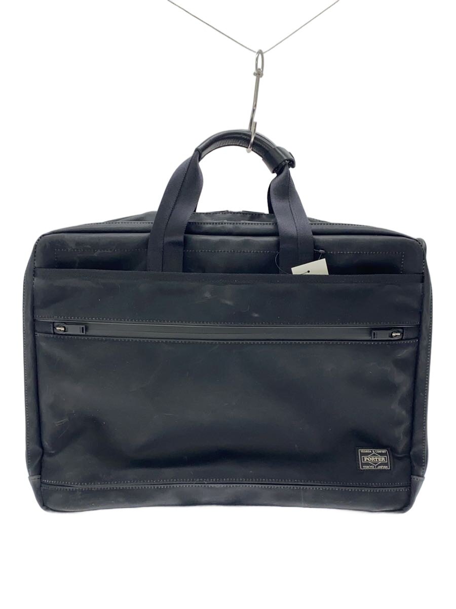 Attache Case - 【中古】PORTER◆ブリーフケース/--/BLK/無地【バッグ】