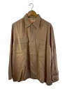 【中古】長袖シャツ/L/レーヨン/BEG【メンズウェア】(4)