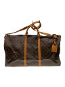 【中古】LOUIS VUITTON◆キーポル60_モノグラム・キャンバス_BRW/PVC/BRW【バッグ】