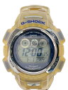 【中古】CASIO◆ソーラー腕時計/デジタル/ラバー/NVY/CLR/GW-300KJ【服飾雑貨他】