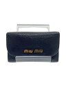 MIU MIU◆キーケース/--/BLK/レディース