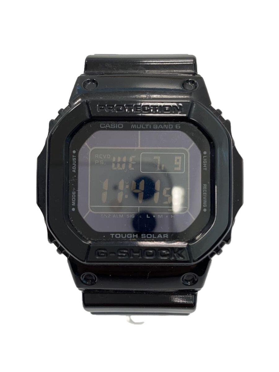 【中古】CASIO◆ソーラー腕時計/デジタル/ラバー/BLK/BLK/GW-M5610BB【服飾雑貨他】