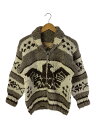 【中古】COWICHAN INDIAN KNIT/カウチンニット/セーター/カーディガン/ジャケット/ウール/BRW【メンズウェア】