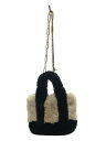 【中古】GOOD GRIEF◆Tote Bag SMALL/ファー/ショルダーバッグ/--/NVY/22-090-560-2004-3-0【バッグ】(4)
