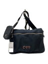 【中古】OY◆ショルダーバッグ/ナイロン/BLK/無地【バッグ】
