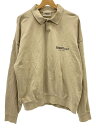 【中古】ESSENTIALS◆スウェット/S/コットン/CRM/無地/090233【メンズウェア】