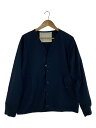 【中古】nanamica◆カーディガン(薄手)/S/ポリエステル/NVY/無地/SUAS225【メンズウェア】