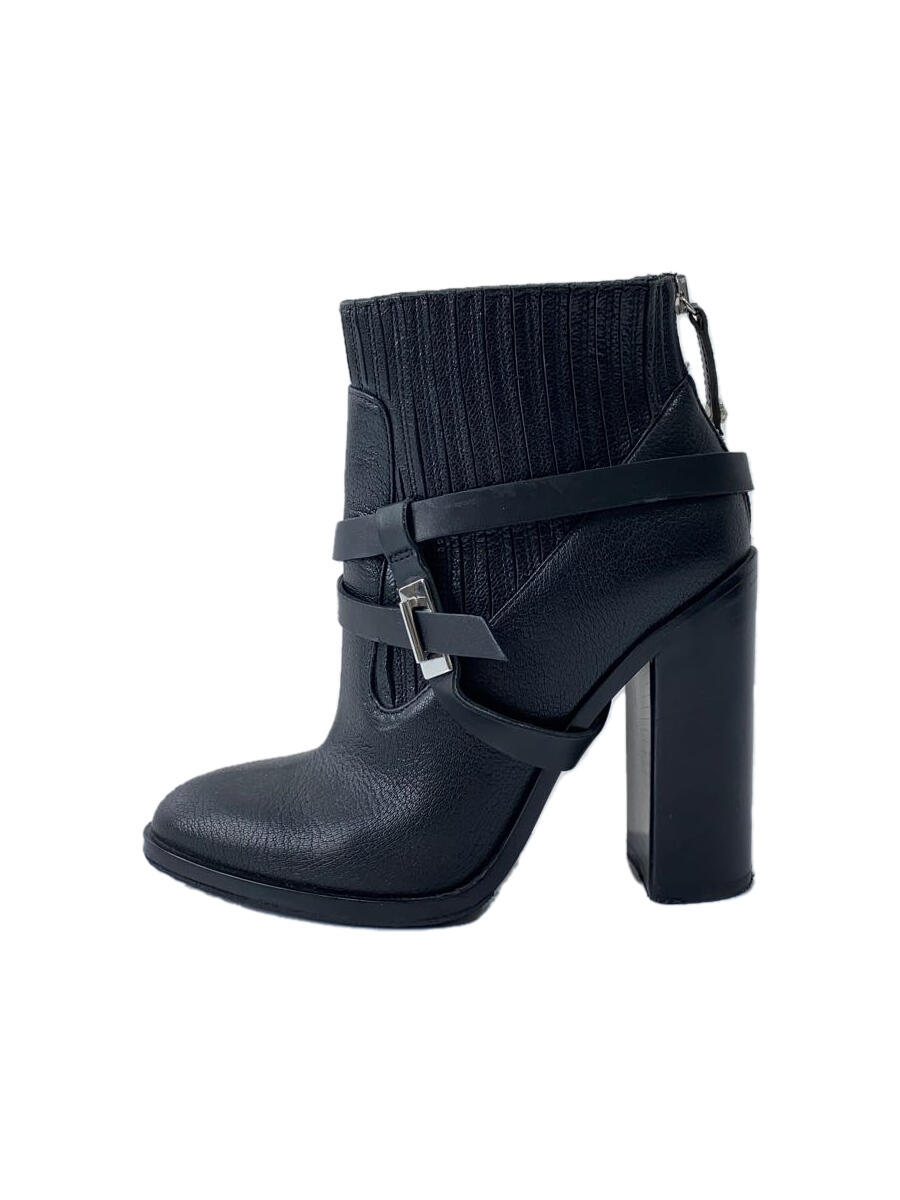 【中古】VERSUS VERSACE◆ブーツ/36/BLK/