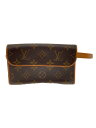 【中古】LOUIS VUITTON◆ポシェット・フロランティーヌ_モノグラム・キャンバス_BRW/PVC/BRW/総柄【バッグ】