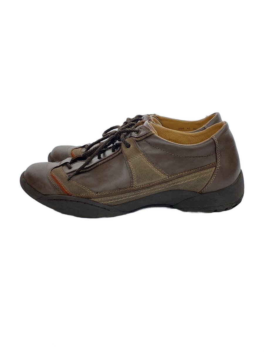 【中古】REGAL◆ローカットスニーカー/26.5cm/BRW/レザー/270R AD【シューズ】