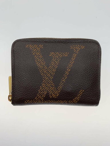 【中古】LOUIS VUITTON◆ジッピー・コインパース_モノグラム・ジャイアント_BRW/レザー/BRW/モノグラム/メンズ【服飾雑貨他】 【中古】LOUIS VUITTON◆ジッピー・コインパース_モノグラム・ジャイアント_BRW/レザー/BRW/モノグラム/メンズ【服飾雑貨他】