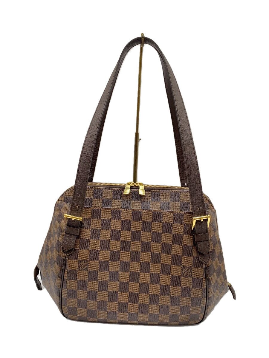 C, G, K - 【中古】LOUIS VUITTON◆ベレムMM_ダミエ・エベヌ_BRW/PVC/BRW/ルイヴィトン/N51174【バッグ】