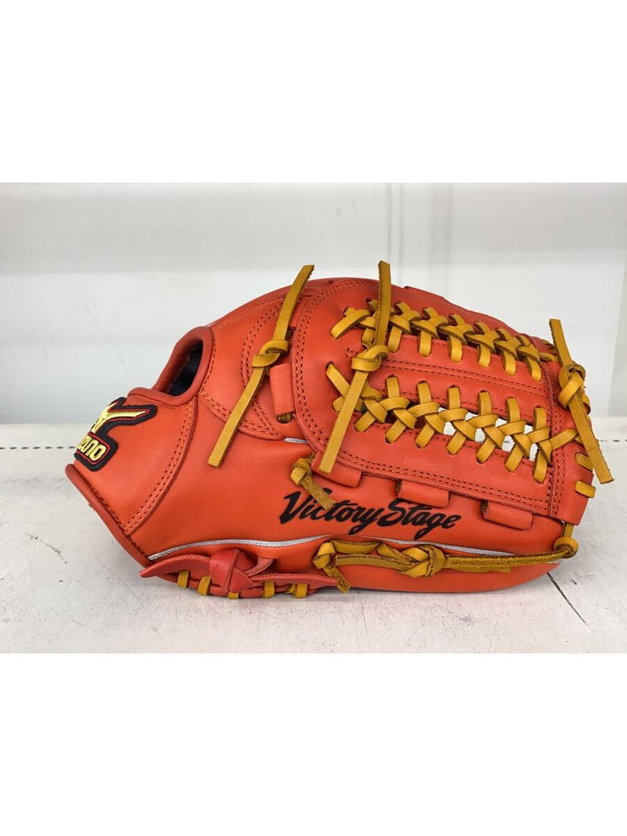 【中古】MIZUNO◆グローブ/右利き用/RED/少年軟式用/Victory Stage【スポーツ】