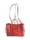 【中古】BALENCIAGA◆ハンドバッグ/レザー/RED/無地/370926・6254・Z・535269【バッグ】