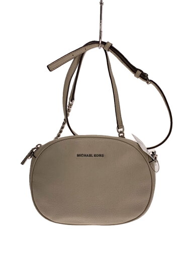 【中古】MICHAEL KORS◆ショルダーバッグ/--/CRM/無地/30H6SGNM2L【バッグ】 【中古】MICHAEL KORS◆ショルダーバッグ/--/CRM/無地/30H6SGNM2L【バッグ】