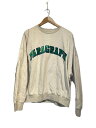 【中古】Paragraph◆スウェット/コットン/GRY/カレッジロゴ【メンズウェア】
