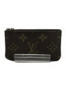 【中古】LOUIS VUITTON◆ポシェット・クレ_モノグラム_BRW/M62650/854【服飾雑貨他】