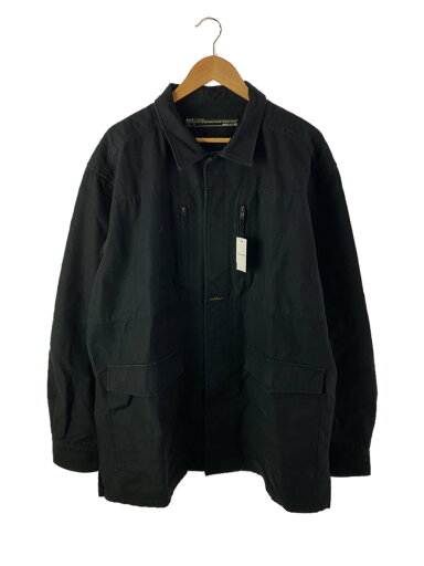 【中古】Back Channel◆ミリタリージャケット/日本製/XL/コットン/BLK【メンズウェア】 【中古】Back Channel◆ミリタリージャケット/日本製/XL/コットン/BLK【メンズウェア】